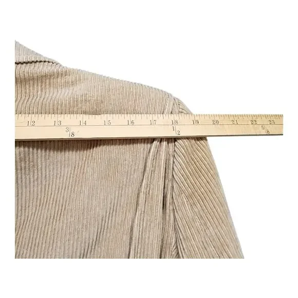 Vintage Collage Hall Blazer Mens 39R Brown Corduroy Sport Jacket Elbow Patches - Picture 12 of 16
